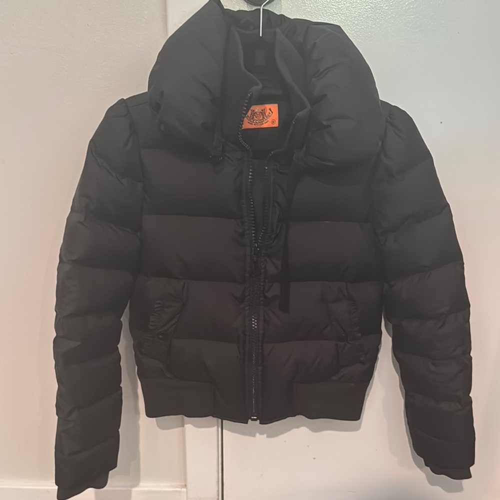 Juicy Couture Black Puffer Jacket
